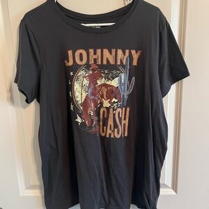 Torrid Johnny Cash shirt